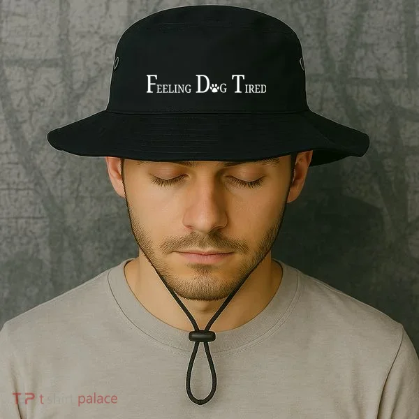 Feeling Dog Tired   Bucket Hat