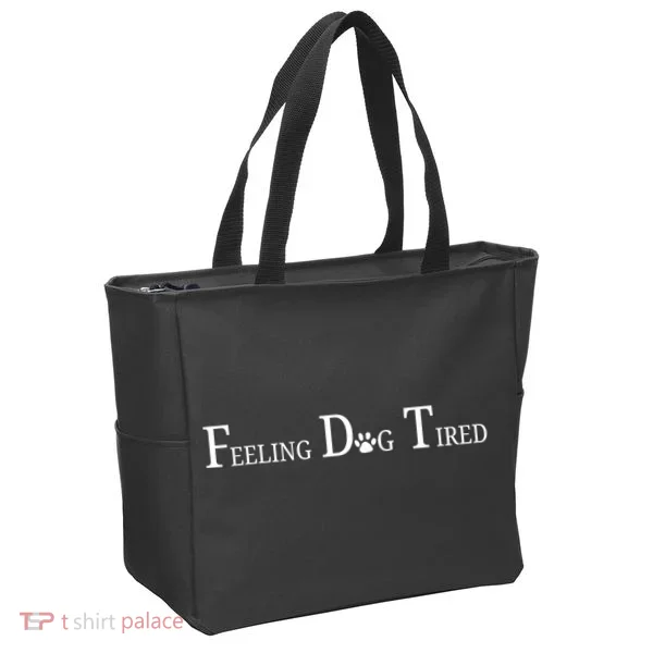Feeling Dog Tired   Tote Bag