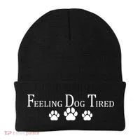Feeling Dog Tired   Beanie thumb 0