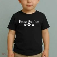 Feeling Dog Tired   Toddler T-Shirt thumb 2