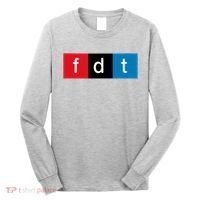 Foxtrot Delta Tango Protest Pun Long Sleeve Shirt thumb 0