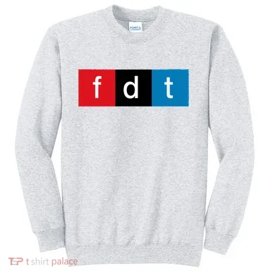 Foxtrot Delta Tango Protest Pun Sweatshirt