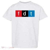 Foxtrot Delta Tango Protest Pun Toddler T-Shirt thumb 0