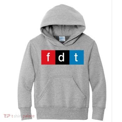 Foxtrot Delta Tango Protest Pun Kids Hoodie