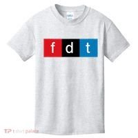 Foxtrot Delta Tango Protest Pun Kids T-Shirt thumb 0