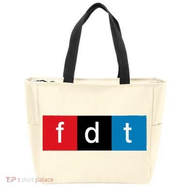 Foxtrot Delta Tango Protest Pun Tote Bag