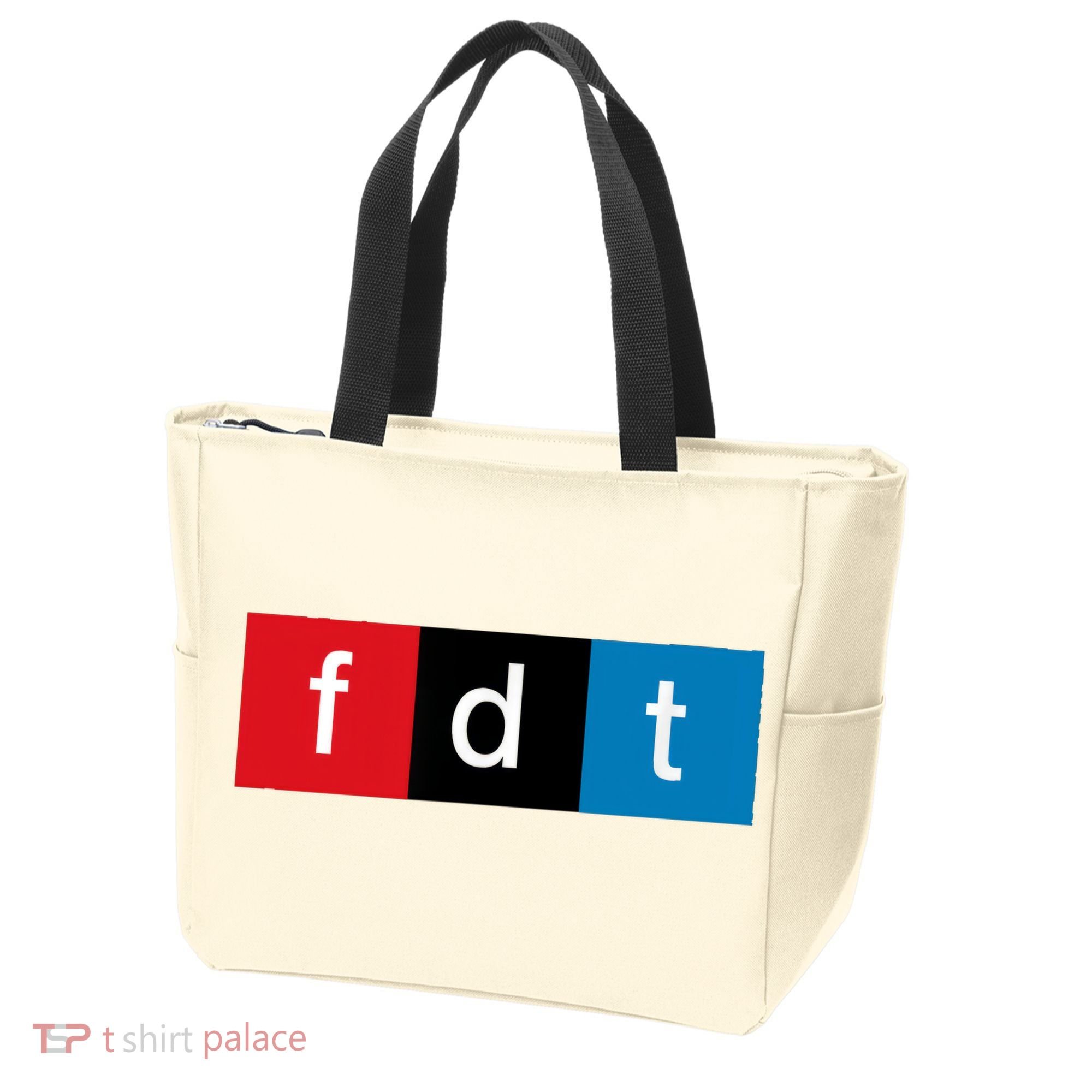 Foxtrot Delta Tango Protest Pun Tote Bag