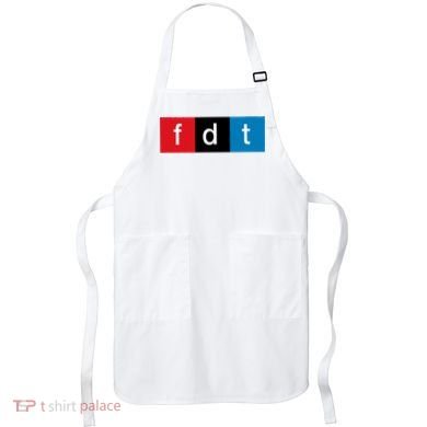 Foxtrot Delta Tango Protest Pun Apron