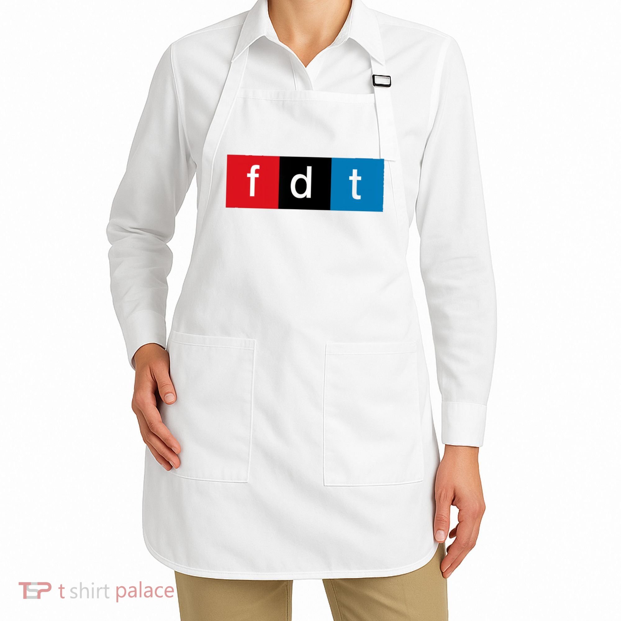 Foxtrot Delta Tango Protest Pun Apron