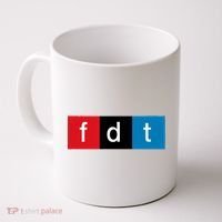 Foxtrot Delta Tango Protest Pun Coffee Mug thumb 0
