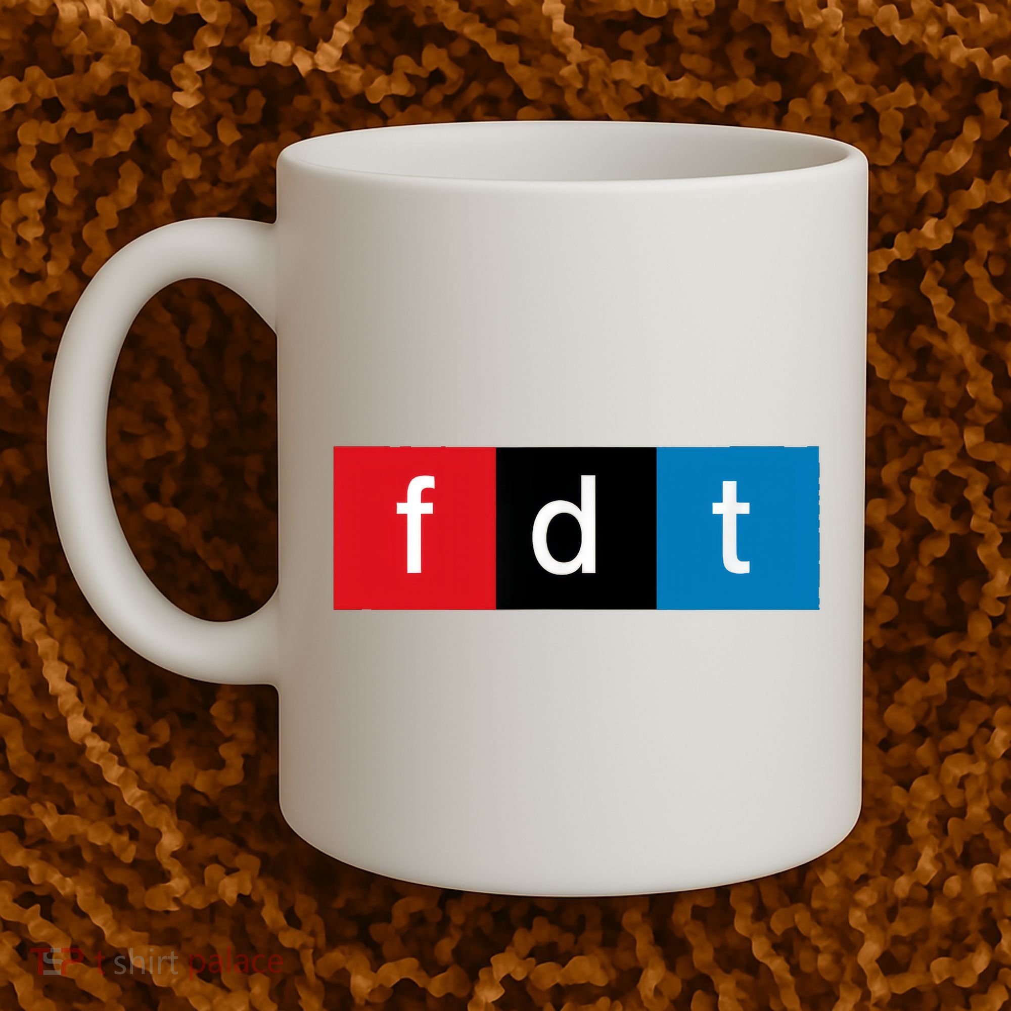 Foxtrot Delta Tango Protest Pun Coffee Mug