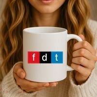 Foxtrot Delta Tango Protest Pun Coffee Mug thumb 3