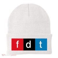 Foxtrot Delta Tango Protest Pun Beanie thumb 0