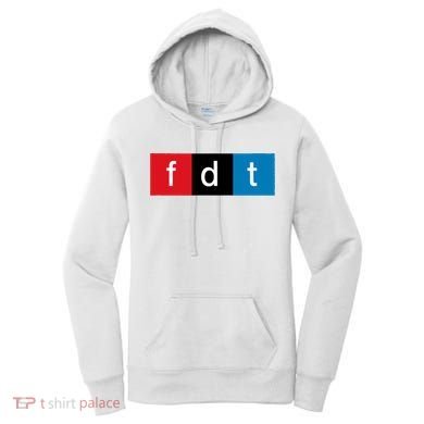 Foxtrot Delta Tango Protest Pun Women's Hoodie