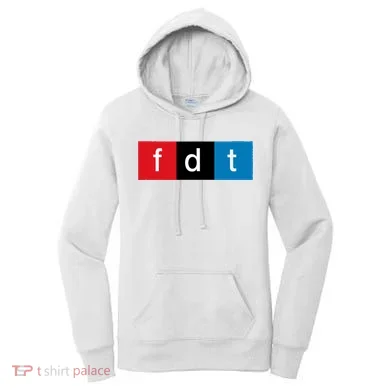 Foxtrot Delta Tango Protest Pun Women's Hoodie