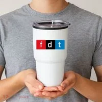 Foxtrot Delta Tango Protest Pun Tumbler thumb 2