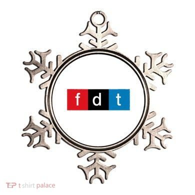 Foxtrot Delta Tango Protest Pun Ornament