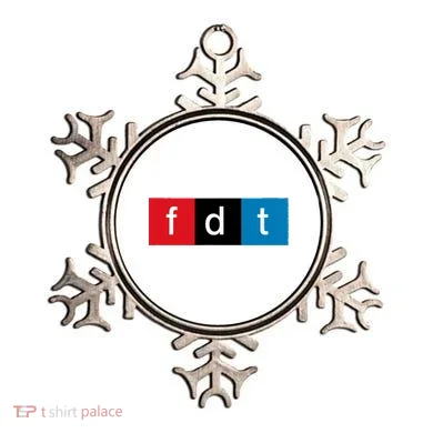 Foxtrot Delta Tango Protest Pun Ornament