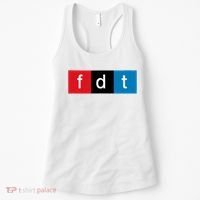 Foxtrot Delta Tango Protest Pun Women's Tank Top thumb 0
