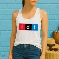 Foxtrot Delta Tango Protest Pun Women's Tank Top thumb 2