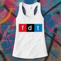 Foxtrot Delta Tango Protest Pun Women's Tank Top thumb 3
