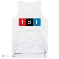 Foxtrot Delta Tango Protest Pun Tank Top thumb 0