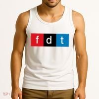 Foxtrot Delta Tango Protest Pun Tank Top thumb 3