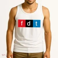 Foxtrot Delta Tango Protest Pun Tank Top thumb 3
