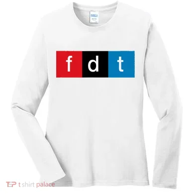 Foxtrot Delta Tango Protest Pun Women's Long Sleeve Shirt
