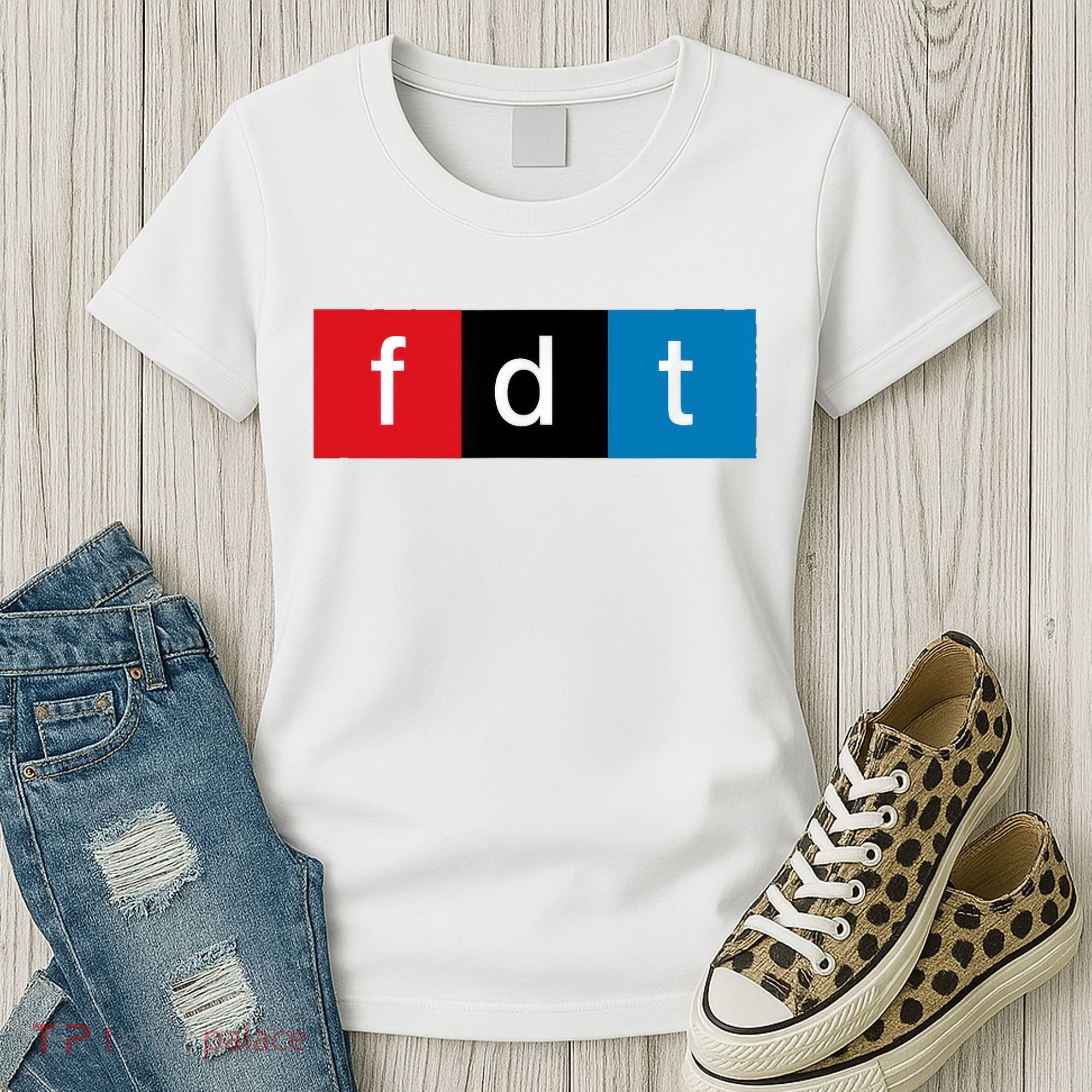 Foxtrot Delta Tango Protest Pun Women's T-Shirt