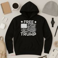 Free Donald Trump Republican Support  Hoodie thumb 3