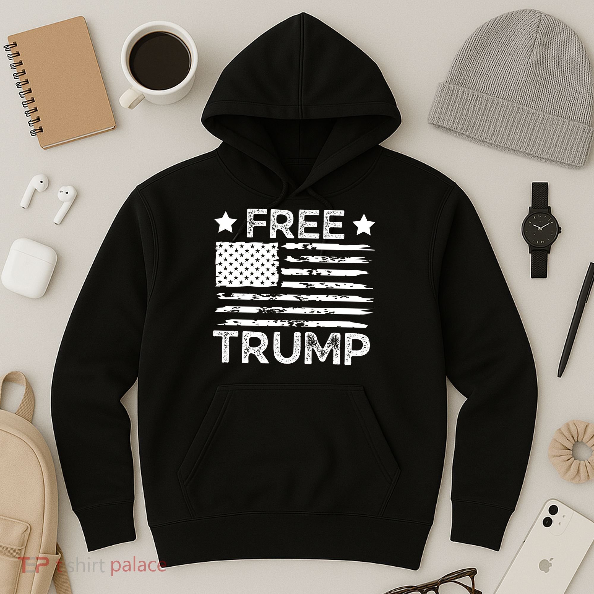 Free Donald Trump Republican Support  Hoodie