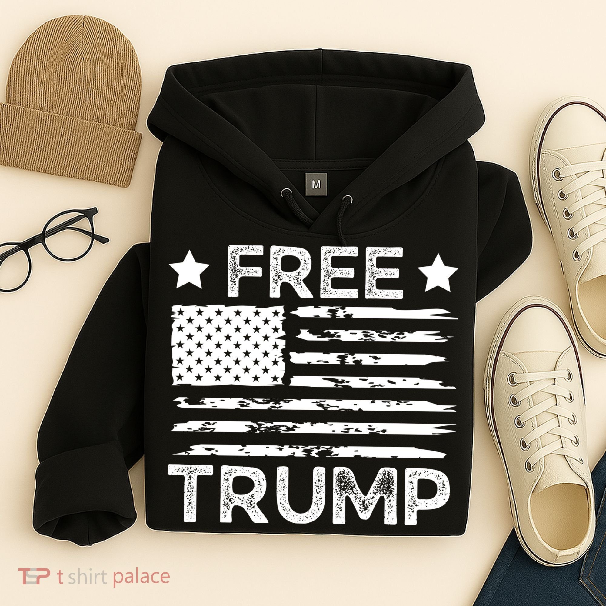 Free Donald Trump Republican Support  Hoodie