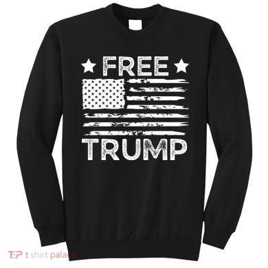 Free Donald Trump Republican Support  Sweatshirt