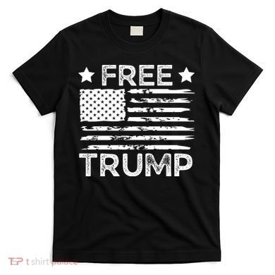 Free Donald Trump Republican Support  T-Shirt