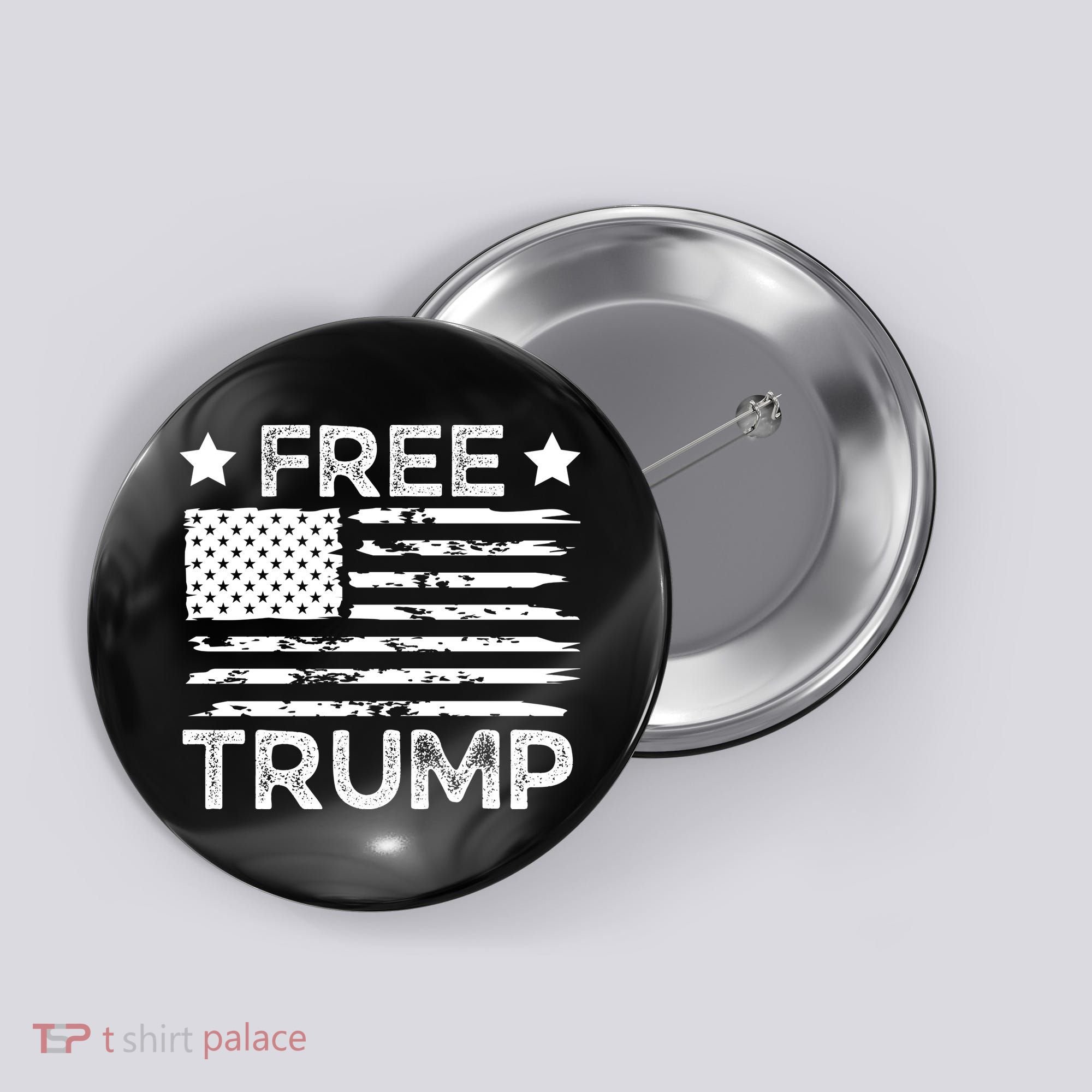 Free Donald Trump Republican Support  Button