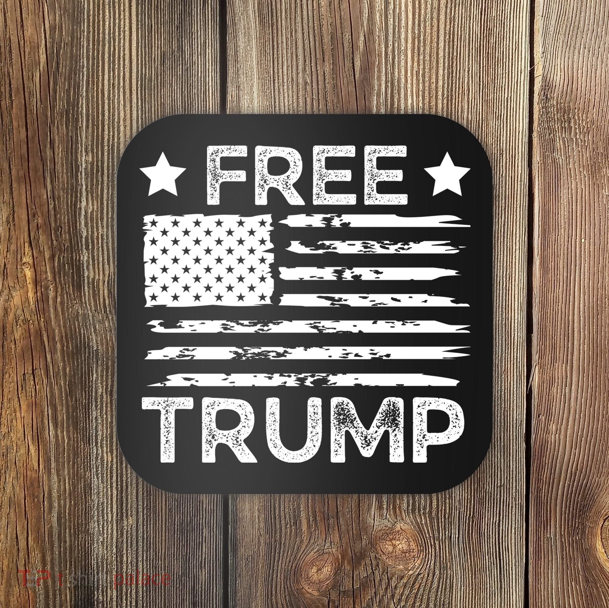 Free Donald Trump Republican Support  Coaster