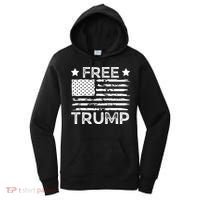 Free Donald Trump Republican Support  Women's Hoodie thumb 0