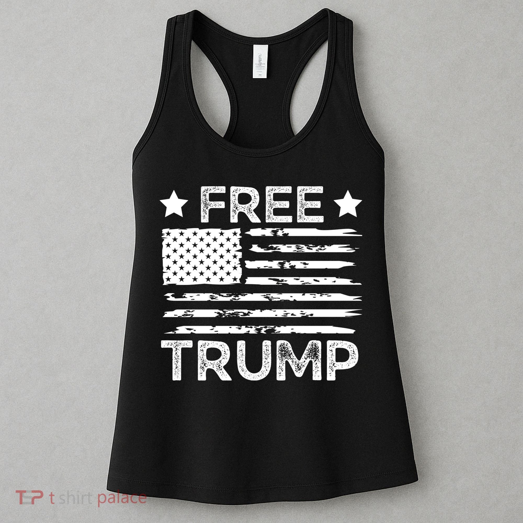 Free Donald Trump Republican Support  Women's Tank Top
