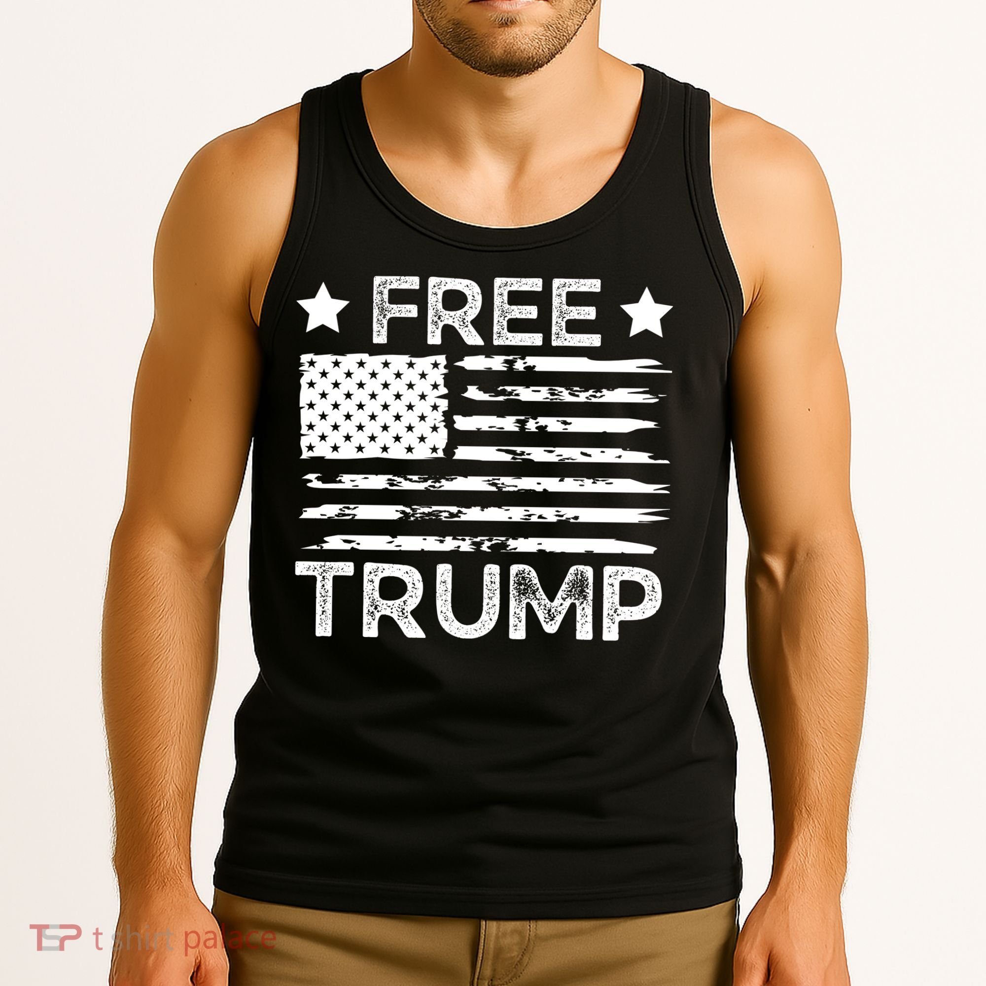 Free Donald Trump Republican Support  Tank Top