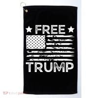 Free Donald Trump Republican Support  Golf Towel thumb 0