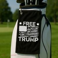 Free Donald Trump Republican Support  Golf Towel thumb 2