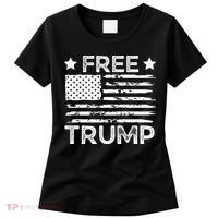 Free Donald Trump Republican Support  Women's T-Shirt thumb 0