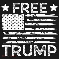 Free Donald Trump Republican Support  Kids Sweatshirt thumb 2