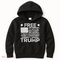 Free Donald Trump Republican Support  Kids Hoodie thumb 0