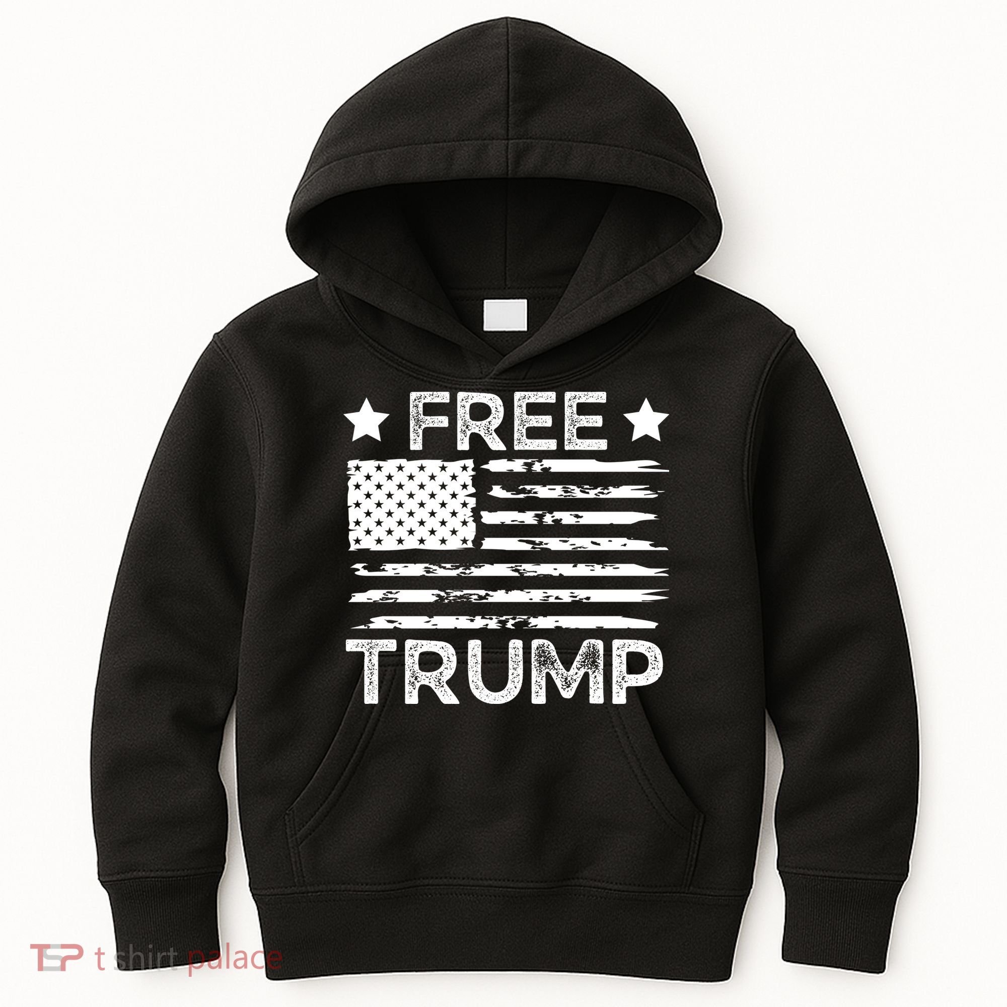 Free Donald Trump Republican Support  Kids Hoodie