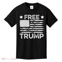 Free Donald Trump Republican Support  Kids T-Shirt thumb 0