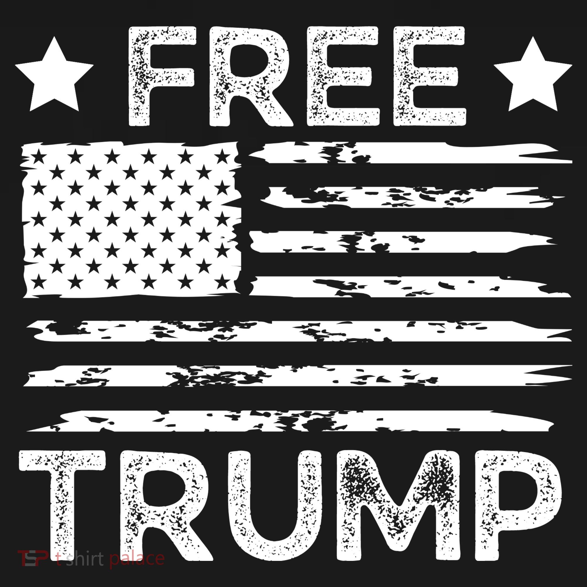 Free Donald Trump Republican Support  Kids T-Shirt