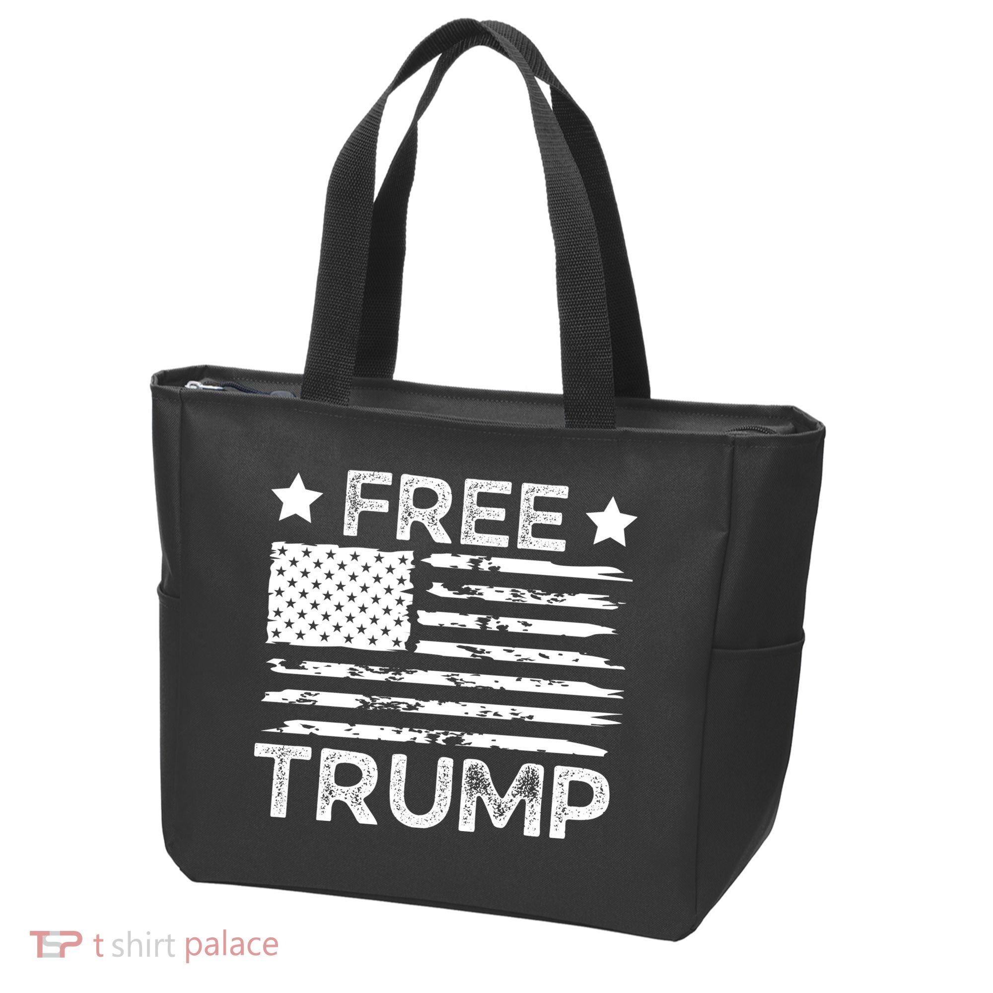 Free Donald Trump Republican Support  Tote Bag