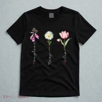 Foxglove Daisy Tulip Floral T-Shirt thumb 5